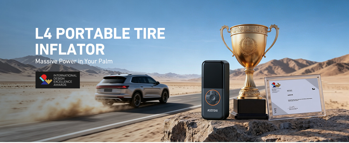 AstroAI L4 Cordless Portable Tire Inflator