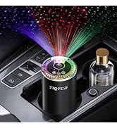 Smart Car Air Freshener, Car Air Freshener Diffuser with Three Color Starry Sky Projection, Auto ...