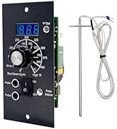 Upgraded Digital Thermostat Controller Kit Replacement for Traeger Wood Pellet Grills, with RTD T...