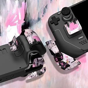 controller grip for steam deck