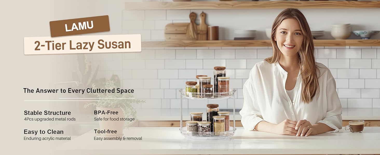 2 Tier Lazy Susan