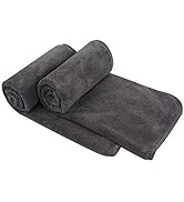 KinHwa Microfiber Hand Towel Ultra Soft Large Hand Towels for Bathroom Super Absorbent for SPA Fa...