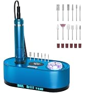 JOSGLOI Electric Nail Drill Professional: 40000RPM Electric Nail File Kit E File Nail Drill Machi...