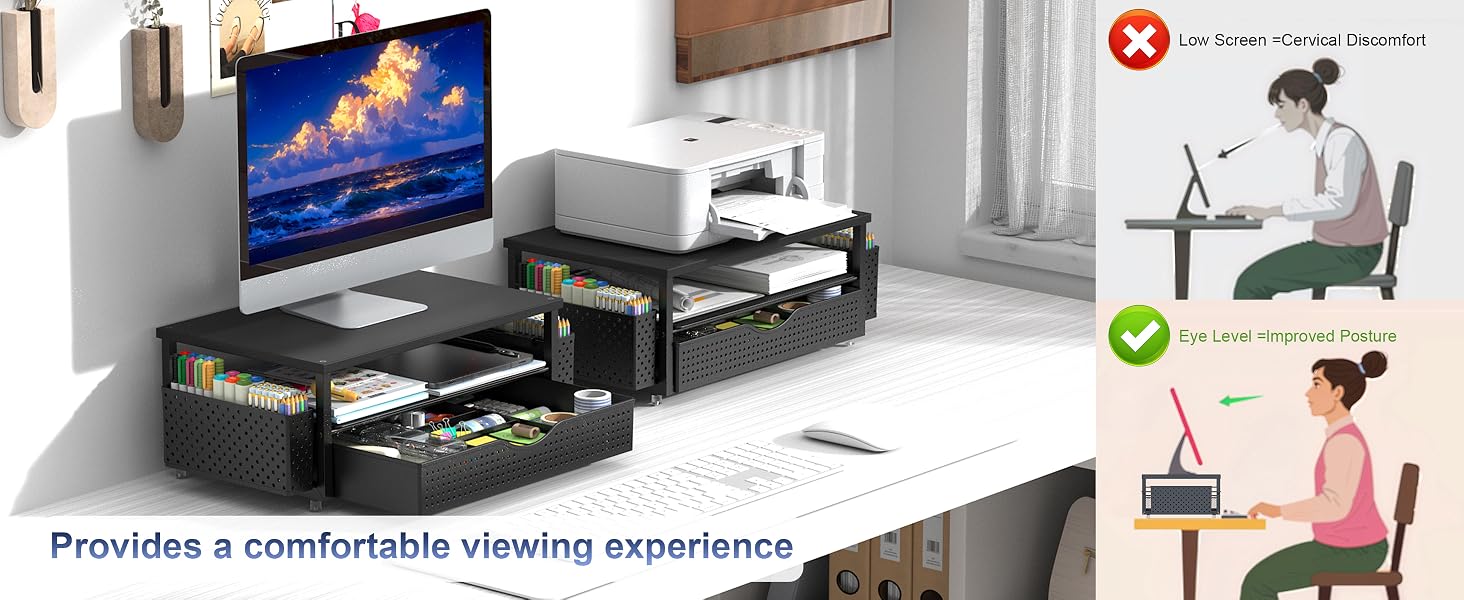 monitor riser