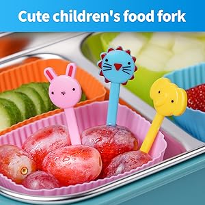 silicone bento box dividers
