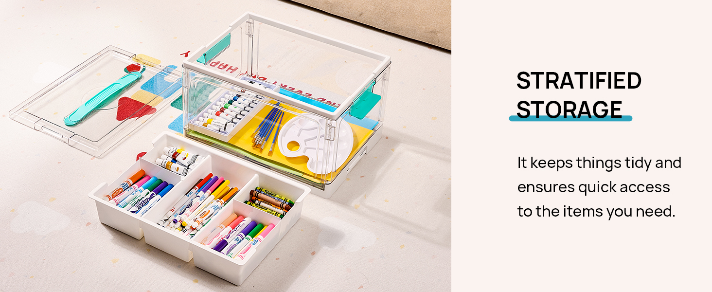 art supply storage organizer