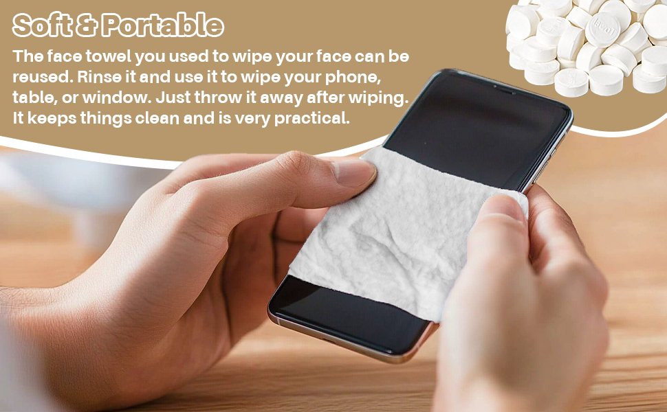 disposable face towel