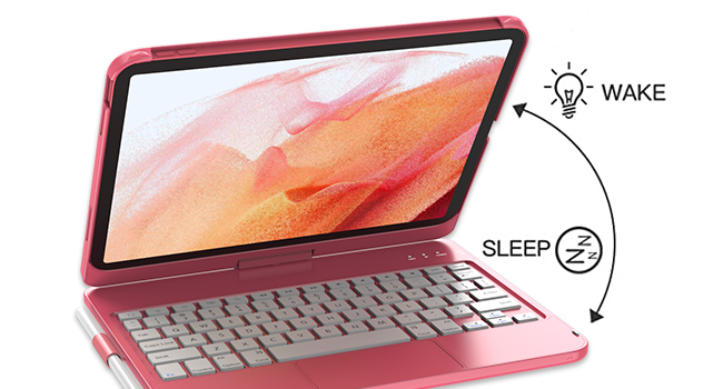 ipad 11th gen keyboard case pink 20