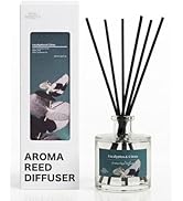 BITSOTA Reed Diffuser Set, Eucalyptus & Citrus 3.52 oz (100ml) Scented Diffuser with Sticks Home ...