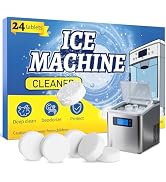 Pakimi Nugget Ice Maker Cleaner Tablets, 24 Ice Machine Cleaner Descaler Tablets Compatible with ...
