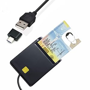 Single port ic card reader