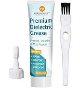 PRAZISCHUTZ Dielectric Grease for Electrical Connections, Insulating & Waterproof Silicone Grease...