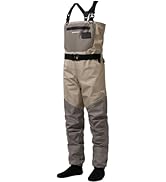 BASSDASH FW08 Men’s Breathable Waders Waterproof Fly Fishing Chest Fishing