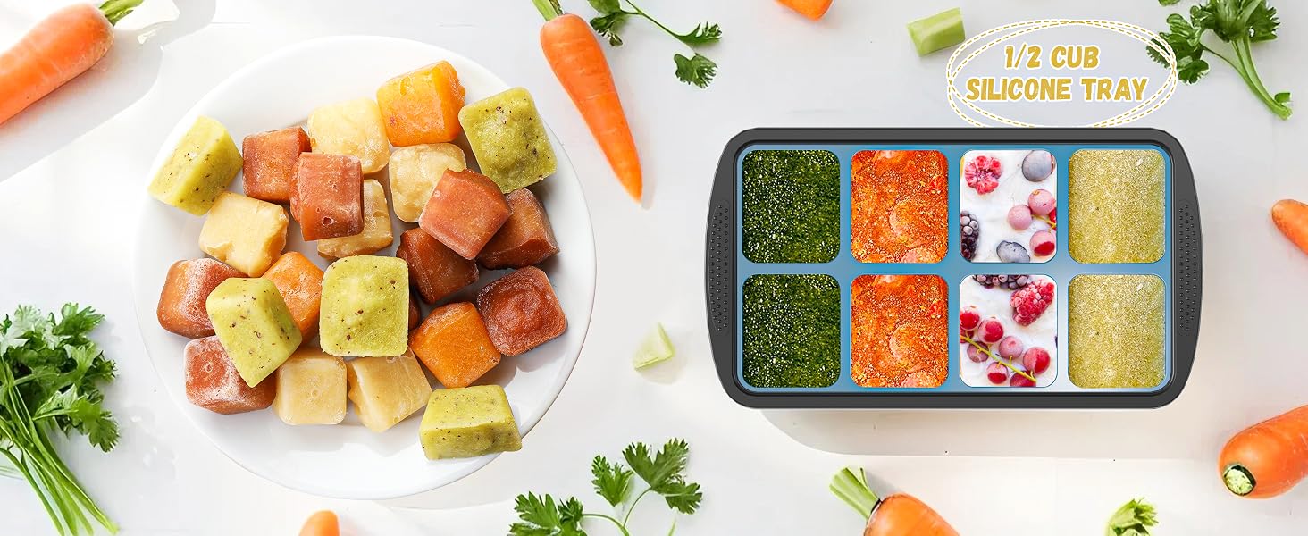 silicone food tray