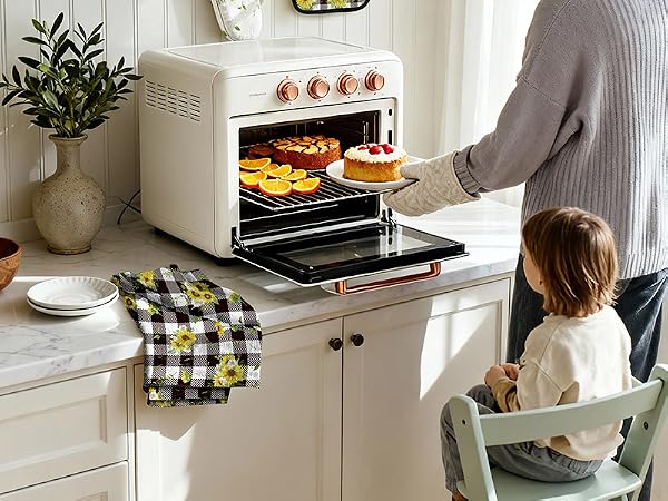 Miss Adola Cotton Kitchen Towels, Oven Mitt and Pot Holder Sets
