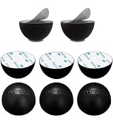 1.25" Silicone Hemisphere Bumpers Isolation Feet, 8Pack Non Skid Speaker Isolation Pads,for Small...