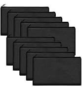 Legigo Blank DIY Craft Bag Canvas Pencil Case Blank Makeup Bags- Canvas Pencil Pouch Bulk Canvas ...