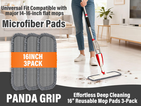 reusable mop pads