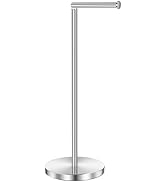 DAWNER 26" Toilet Paper Holder Free Standing, Stainless Steel Rust-Resistant Toilet Paper Stand w...