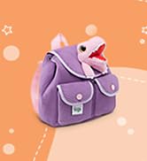 toddler backpacks for boys 2-4 with t rex dinosaur toy