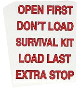 Tag-A-Room Color Coded Home Moving Alert Box Label Stickers (Mover Labels)