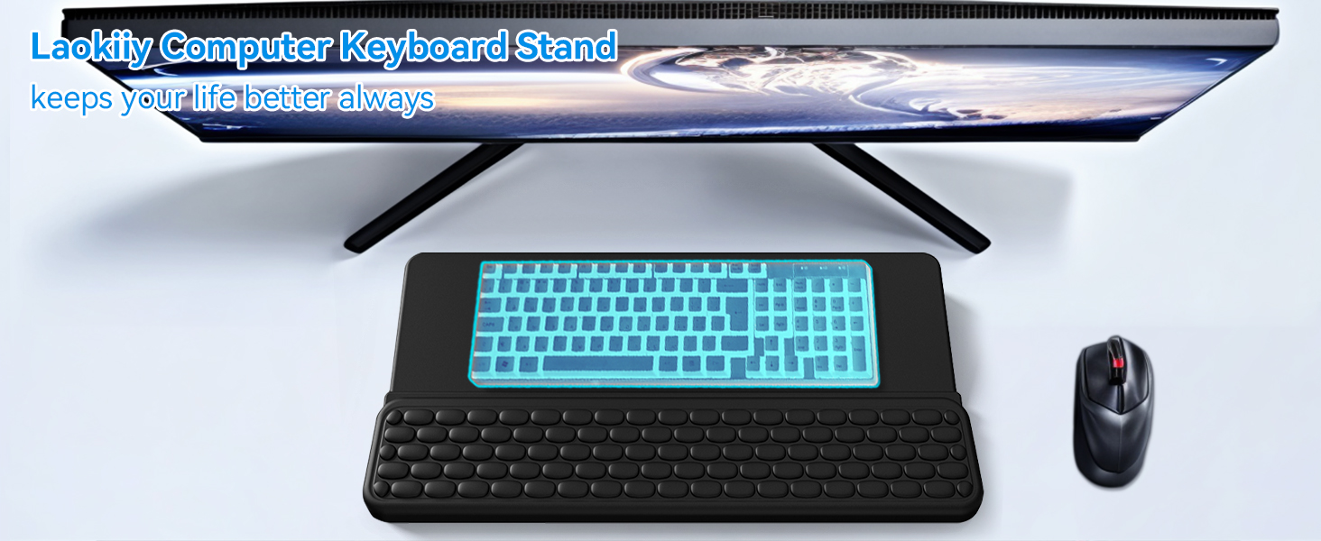 Keyboard Stand for Desktop