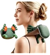 ZEDRIWELL Neck Massager with Heat –Shiatsu Neck & Shoulder Massager for Deep Tissue Massage, Back...