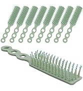 60 Pack Hair Brushes in Bulk for Homeless, Hair Brush Bulk Soft Bristles Brush for Curly Wavy Hai...