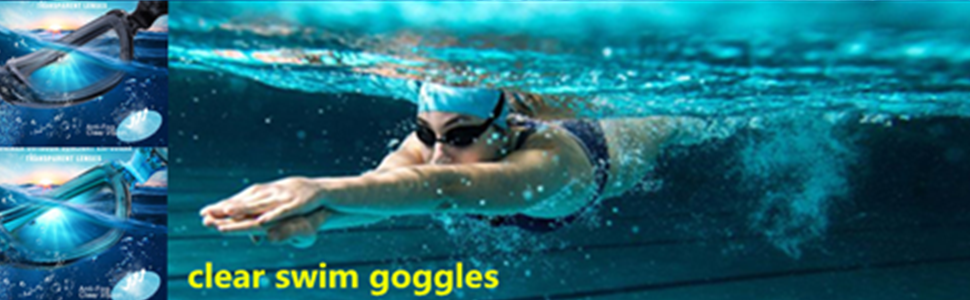clear swim goggles,swimming goggles best for men women youth kids