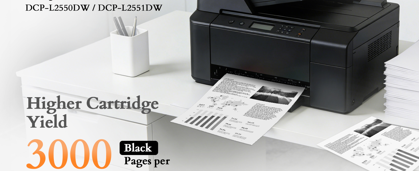 E-Z Ink TN760 Toner for Brother Printer Compatible for Brother TN-760 TN730 TN-730 Toner Cartridges