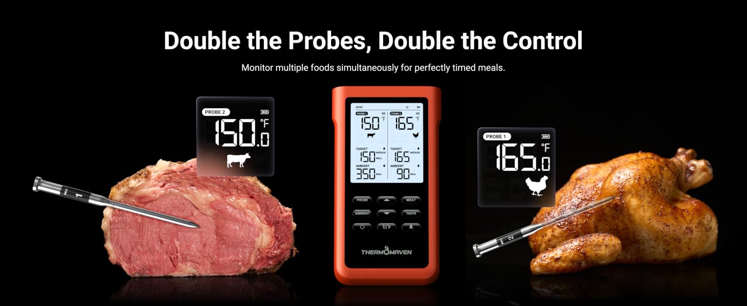 meat thermometer digital wireless meat thermomete food thermometer oven cooking thermometer
