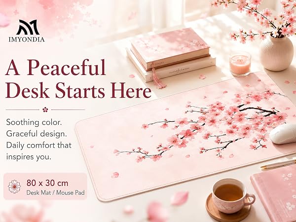 Pink Desk Pad