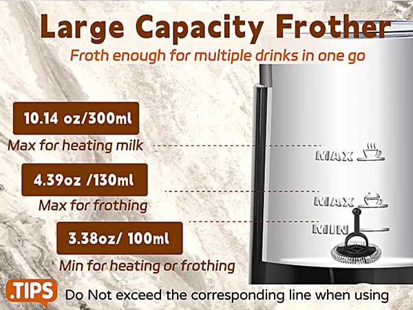 hougary milk frother