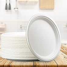 paper plates 9 10 disposable plastic chinet stackman dixie bamboo heavy duty eco bamboo friendly