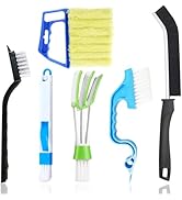 Groove Gap Cleaning Tools,6pcs Hand-Held Door Window Track Cleaning Brush,Blinds Cleaner,Tile Joi...