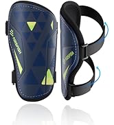 Shin Guards Soccer Kids Youth, CE Certified AirsFish Shin Guard Protection Gear for 2-18 Years Ol...