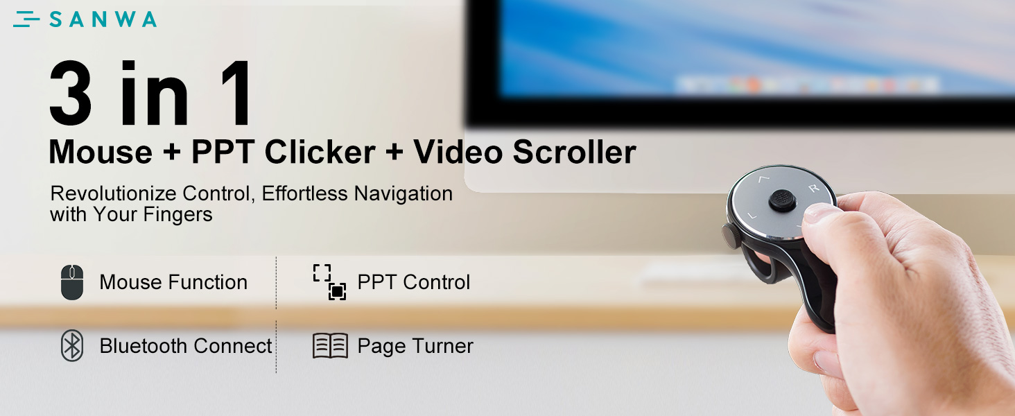 bluetooth finger mouse wireless
