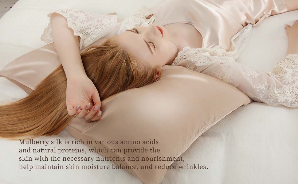 silk pillowcase for hair and skin