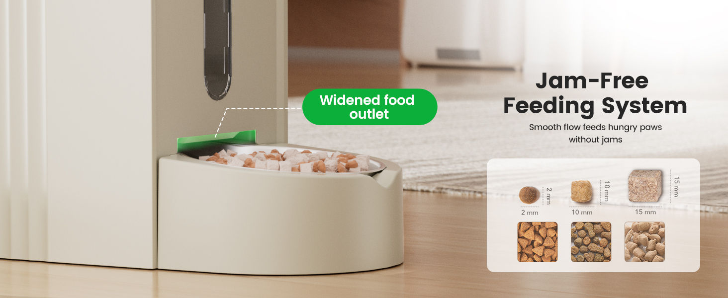 gravity cat food dispenser