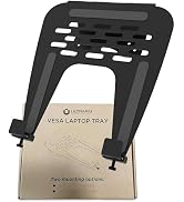 ULTRARM Laptop Tray Steel Notebook Holder for Monitor Arm Desk Mount Stand Fits VESA 75/100 Mount...