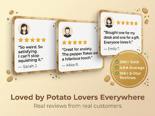 Potato Squishy Handmade