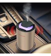 Shammgria Waterless Essential Oil Diffuser, Aromatherapy Scent Diffuser with 3 Mist Levels & LED ...