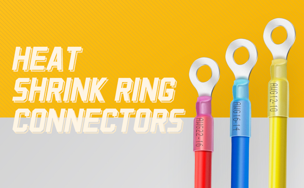 Heat Shrink Ring Connectors
