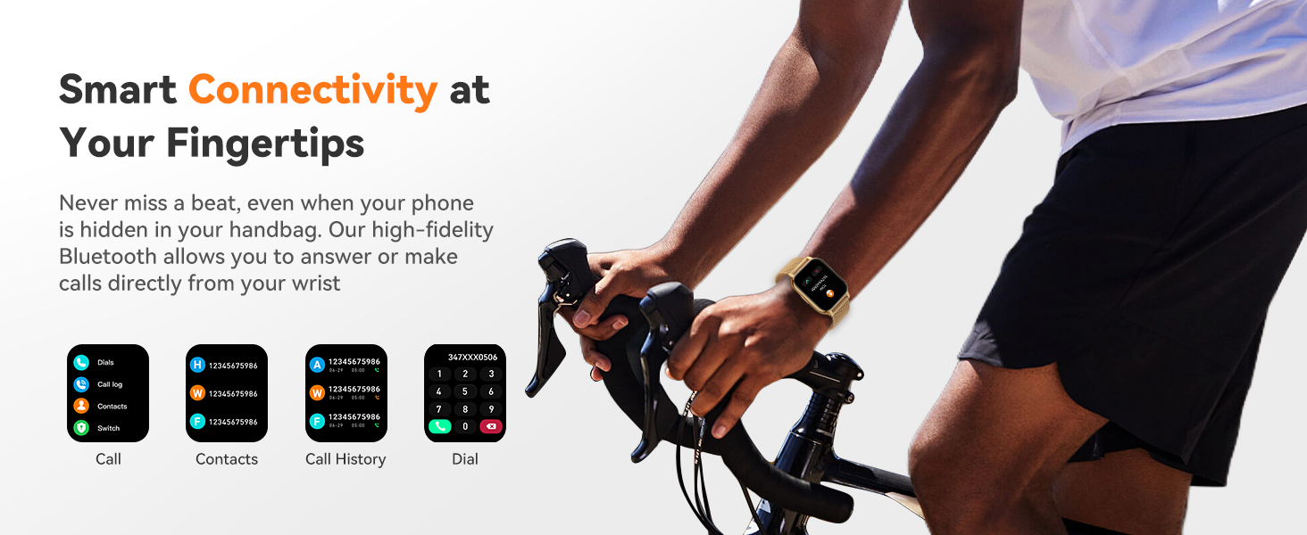 smart watch for women, smart watch with call and text