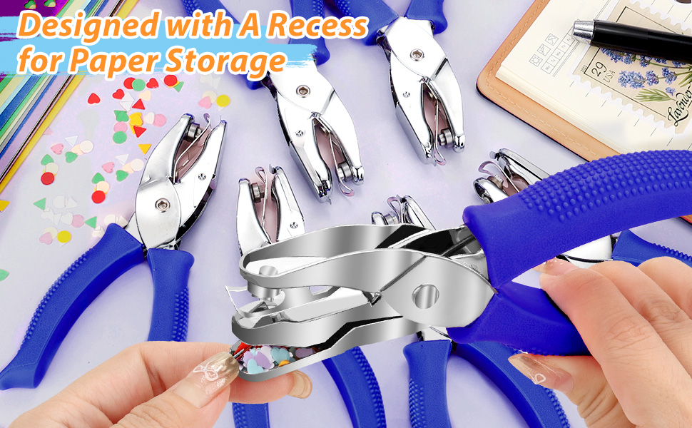 Designed with a recess for paper storage.
