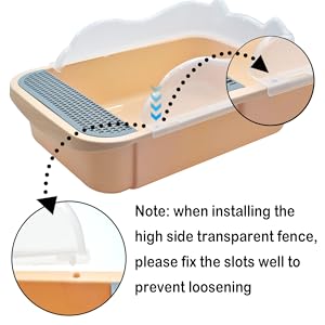 small cat litter box
