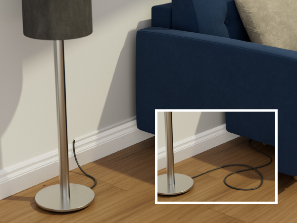 cable cover white