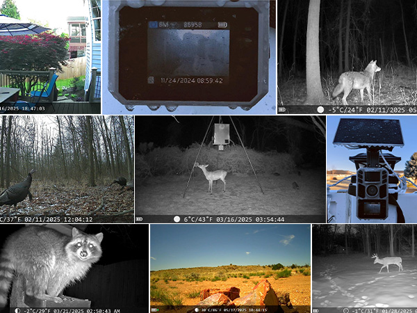 solar trail camera