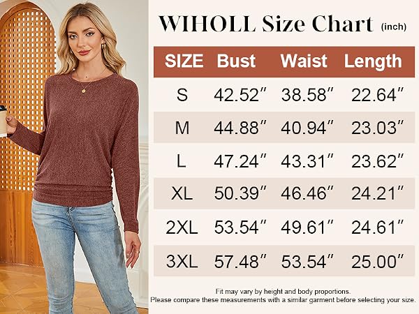 fall tops for women