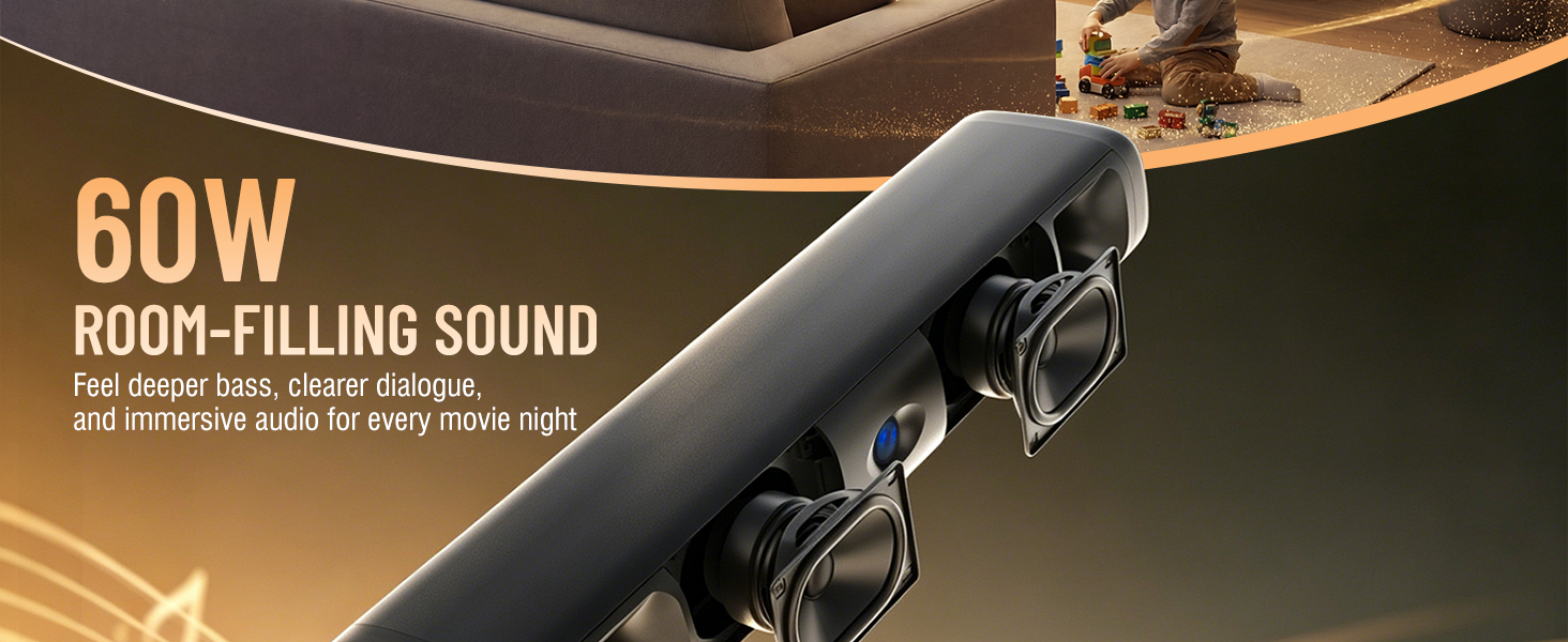 home theater audio system for multi-scene entertainment